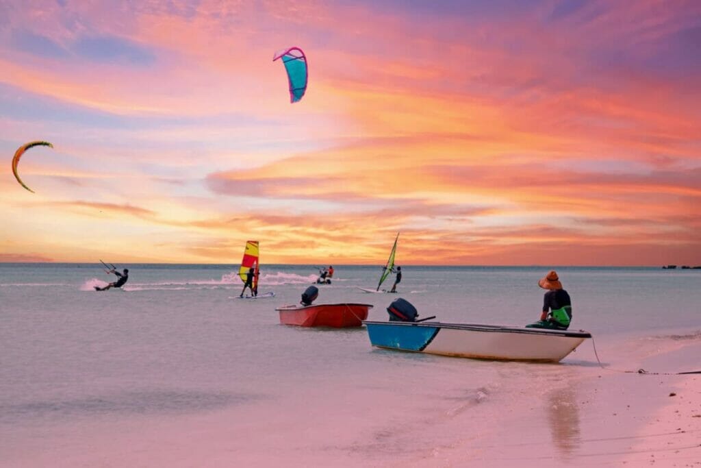 The Perfect Time To Kite Surf In Aruba