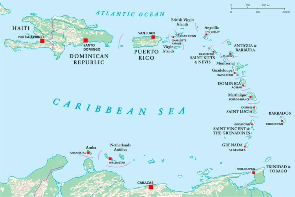 What Islands Are Near Aruba