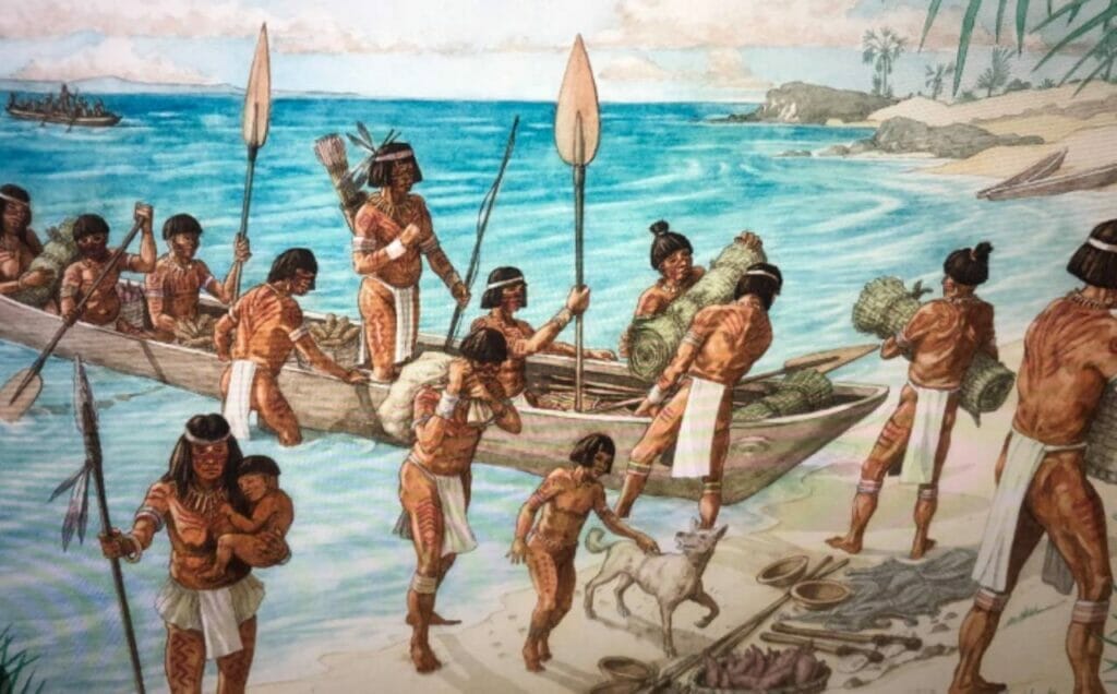The Arrival of the Taino People